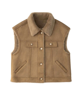 Women's Tayne Wool Vest | Red Kado