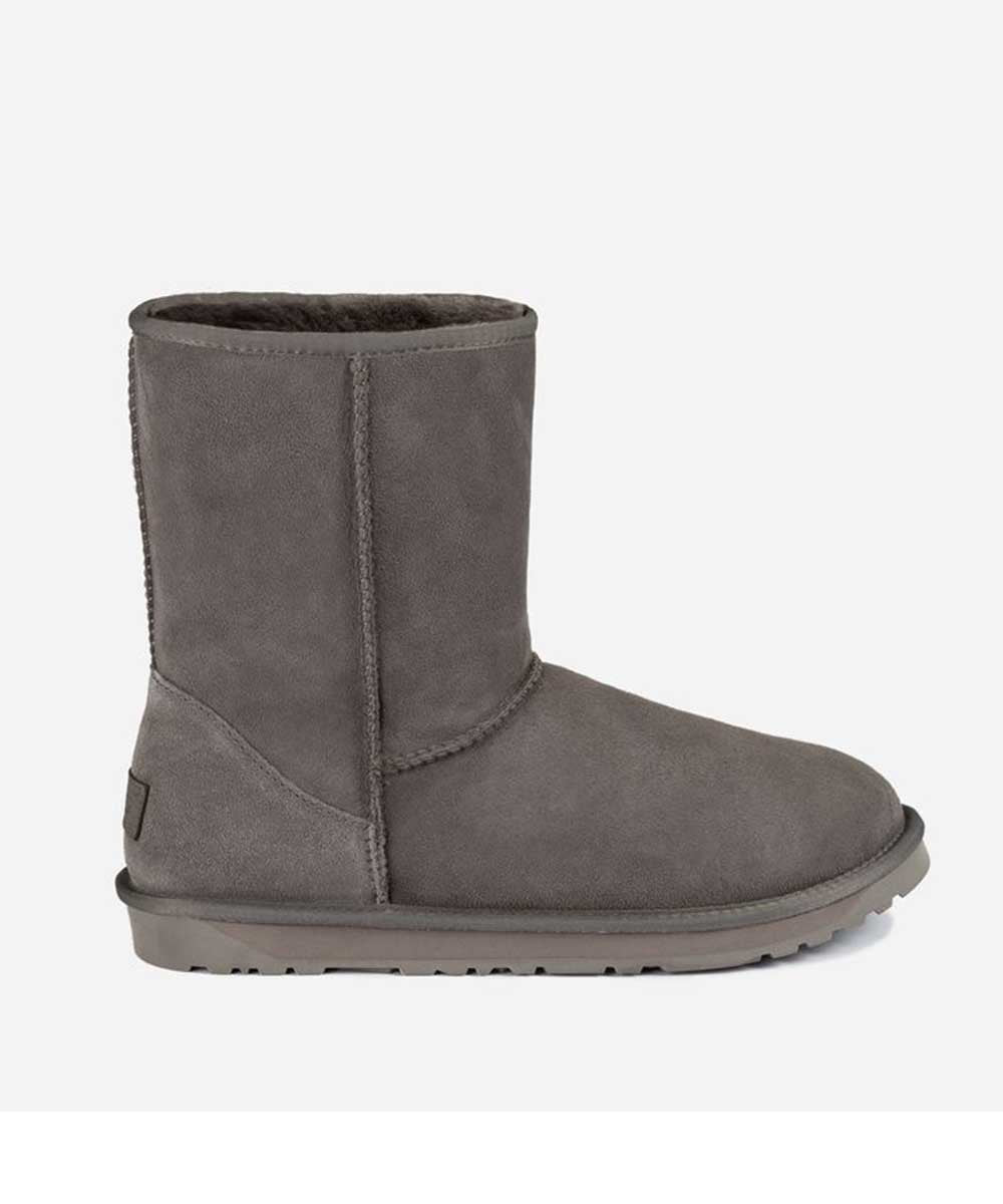 Men's Premium UGG Classic Short Boot in Grey | Red Kado