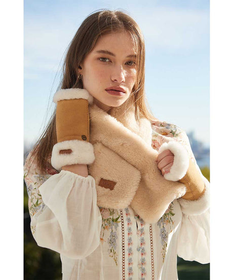 UGG Fingerless Mitten | Red Kado