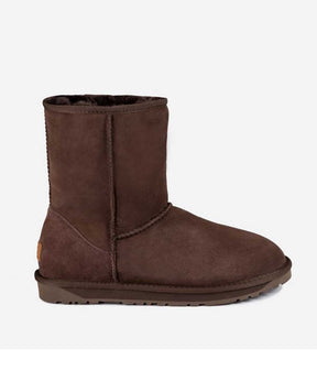 Men's Premium UGG Classic Short Boot in Chocolate | Red Kado