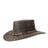 Barmah Outback 3 Crocodile Teeth Hat | Red Kado