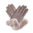 UGG Rabbit Fur Gloves | Red Kado