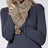 Merino Possum Fingerless Gloves | Red Kado