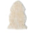 Lambskin Short Wool Baby Play Rug in Ivory | Red Kado