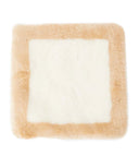 Sheepskin Border Cushion | Red Kado