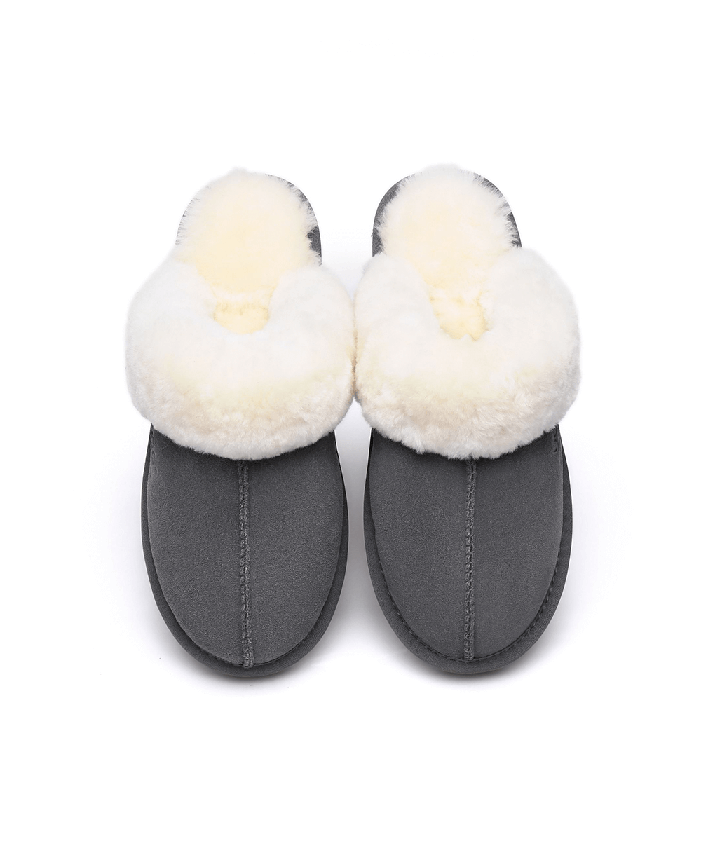 Men's UGG Fuzzy Slipper | Red Kado