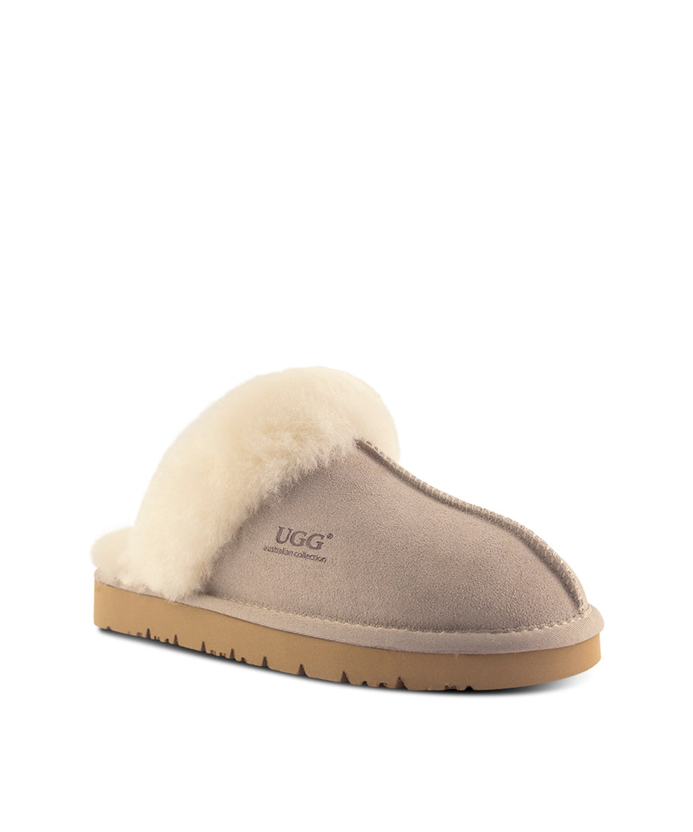 Men's UGG Fuzzy Slipper | Red Kado
