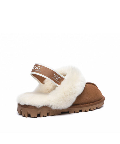 Men's UGG Banded Scuffs in Chestnut | Red Kado