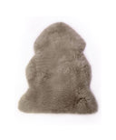 Australian Sheepskin Long Wool Rug in Mushroom