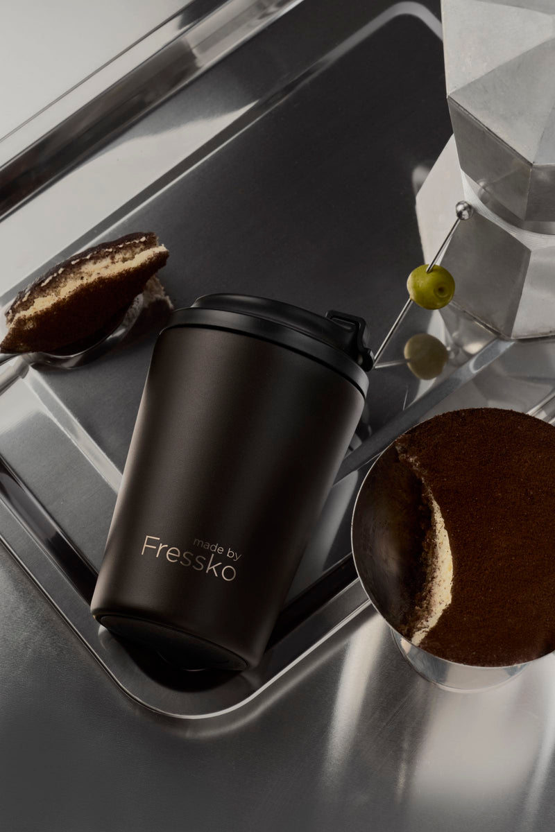 Made by Fressko reusable coffee cup