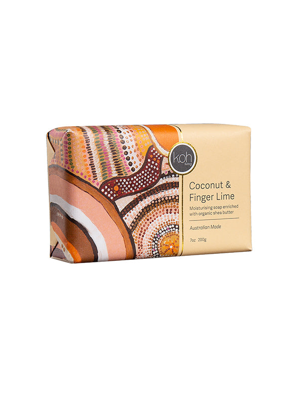 Aboriginal Coconut & Finger Lime Soap