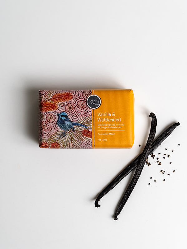 Aboriginal Vanilla & Wattleseed Soap