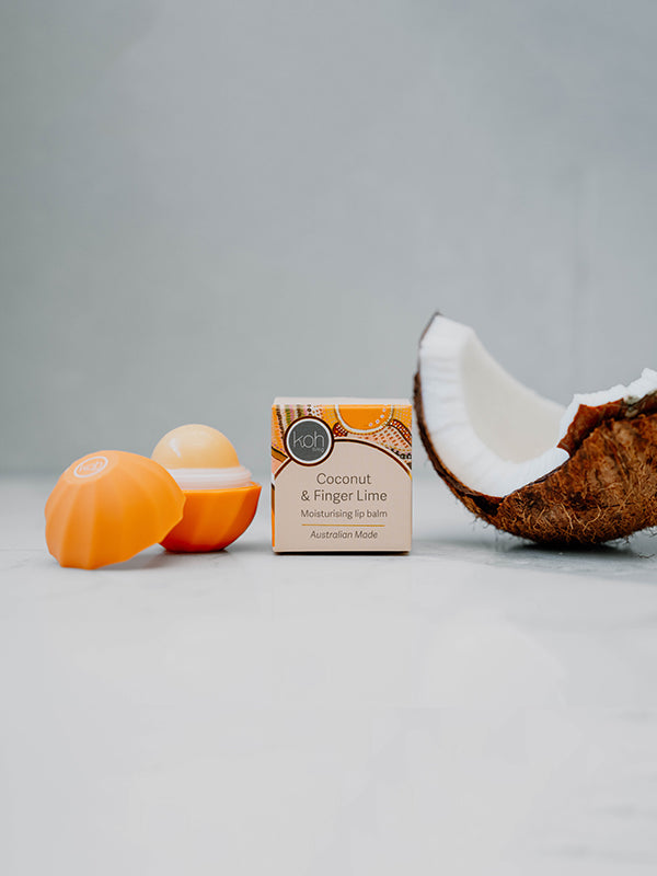 Aboriginal Coconut & Finger Lime Lip Balm