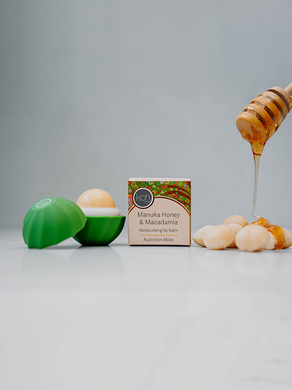Aboriginal Manuka Honey & Macadamia Lip Balm