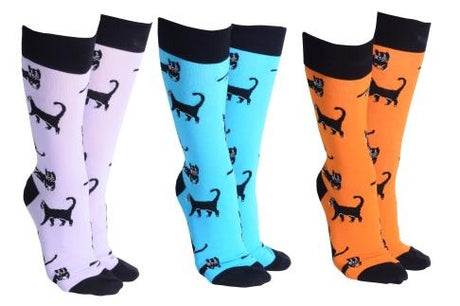 Sock Society Black Cats socks in three colourways