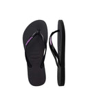 Havaianas Women's Slim Rubber Logo Thong | Red Kado