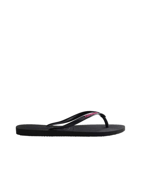 Havaianas Women's Slim Rubber Logo Thong | Red Kado