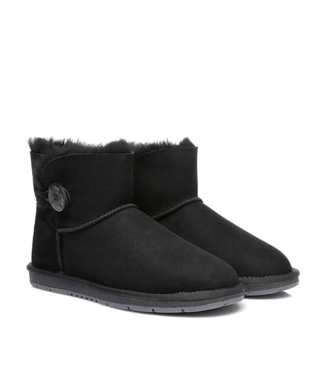 Men's Luxe Classic Mini UGG Button | Red Kado