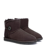 Women's Luxe Classic Mini UGG Button | Red Kado